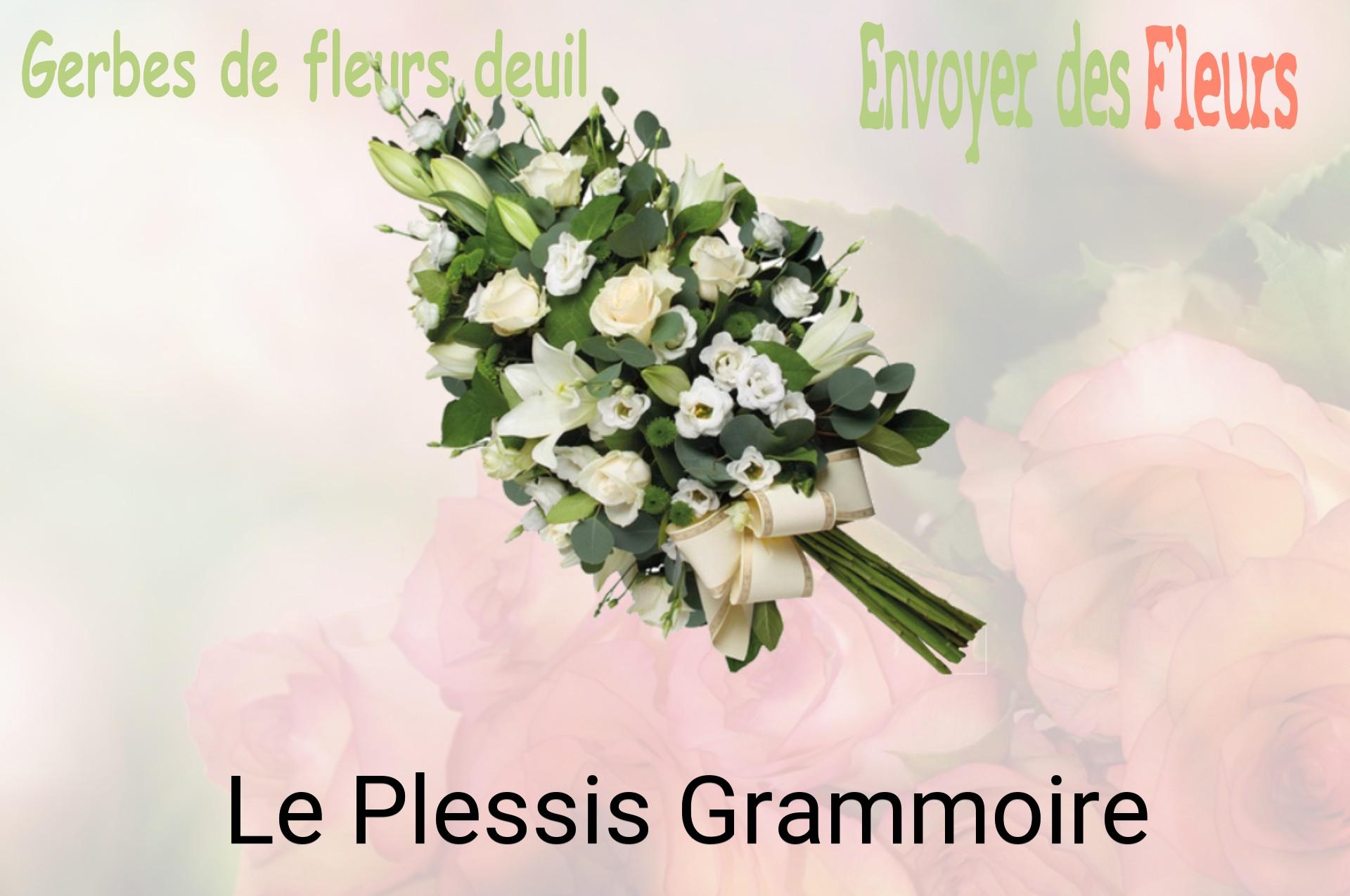 Gerbe de fleurs de deuil livrée à Le Plessis-Grammoire