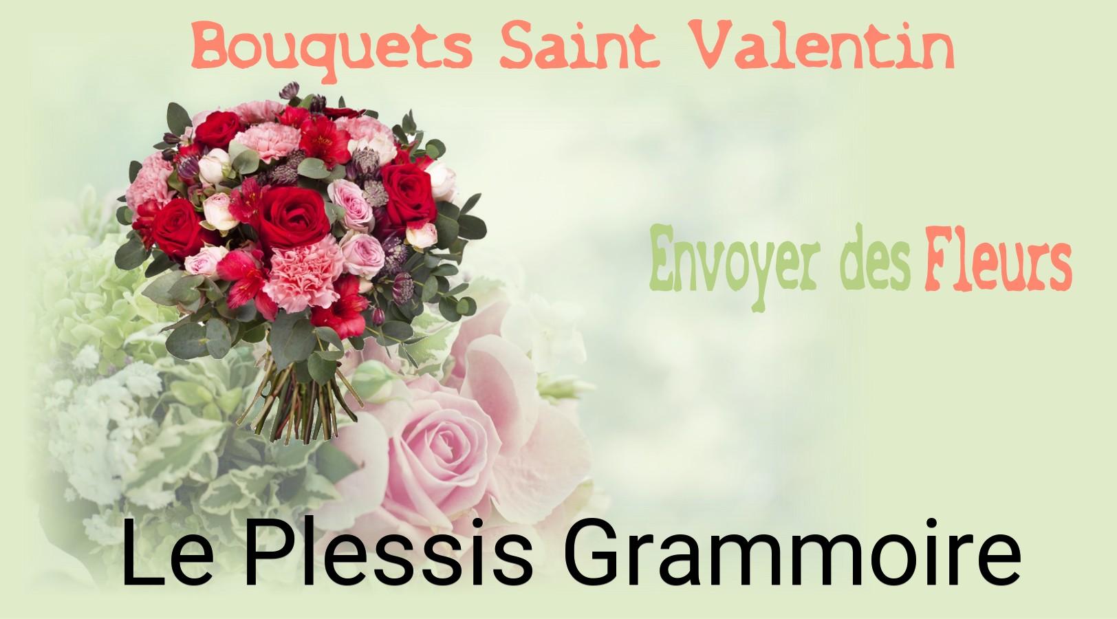 Roses de Saint-Valentin livrées à Le Plessis-Grammoire